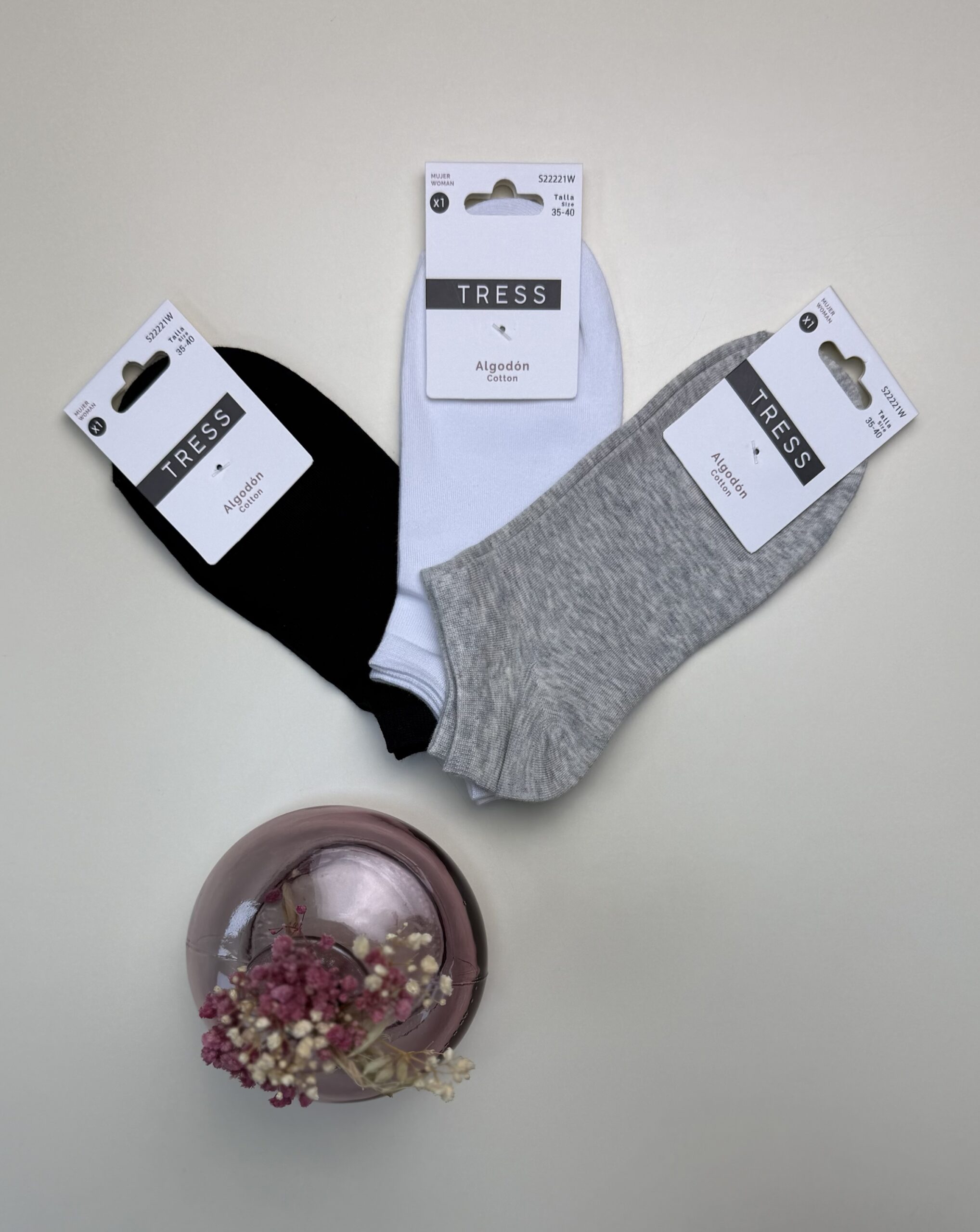 Pack de 3 chaussettes tress – Image 2