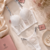Ensemble corset H " Blanc "
