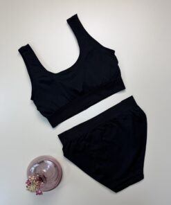 Alternative view of Ensemble 2 pcs Tress " NOIR "