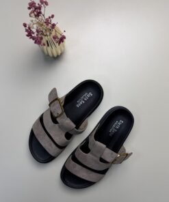 Mule - Beige foncé -