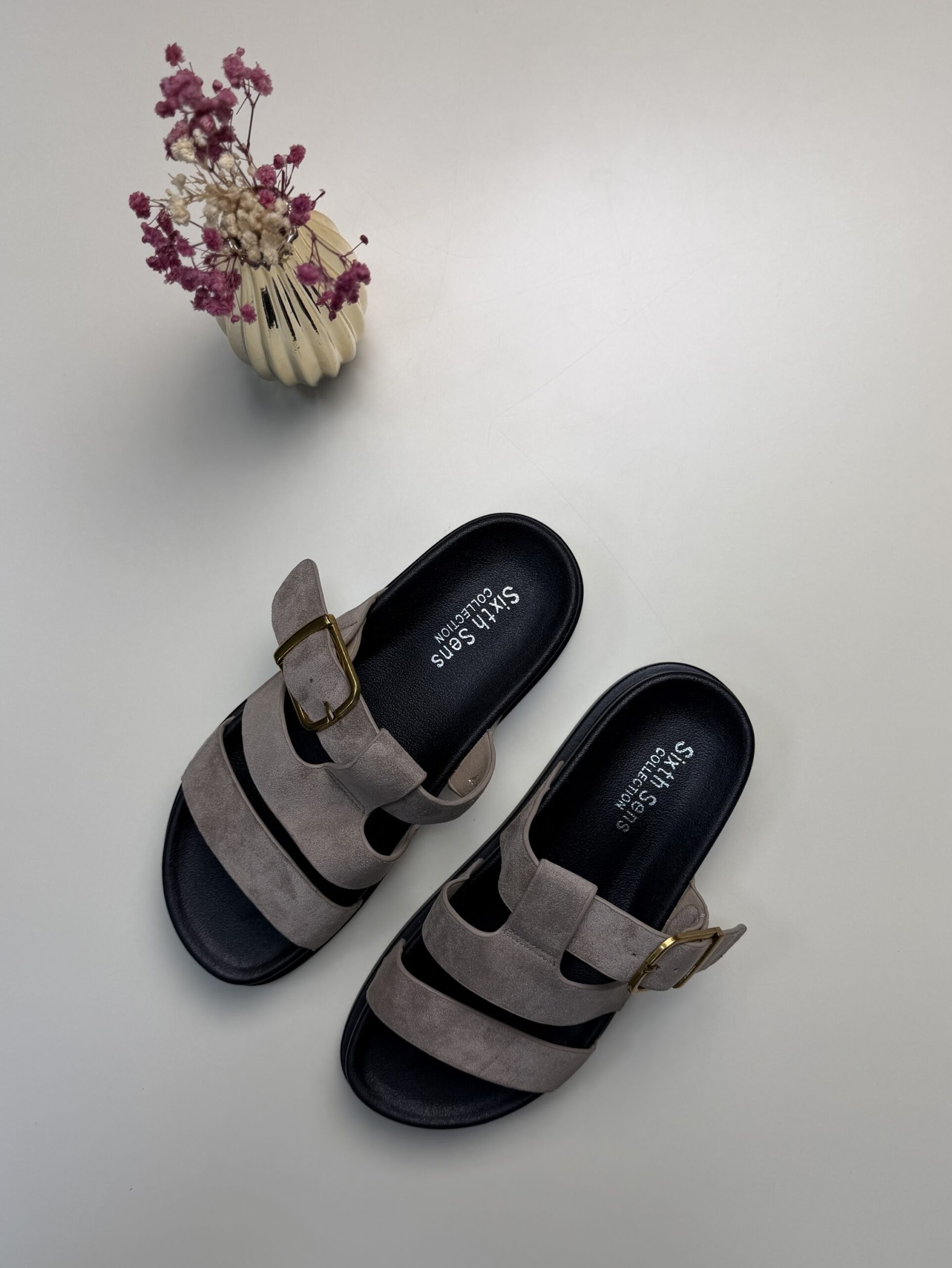 Mule - Beige foncé -