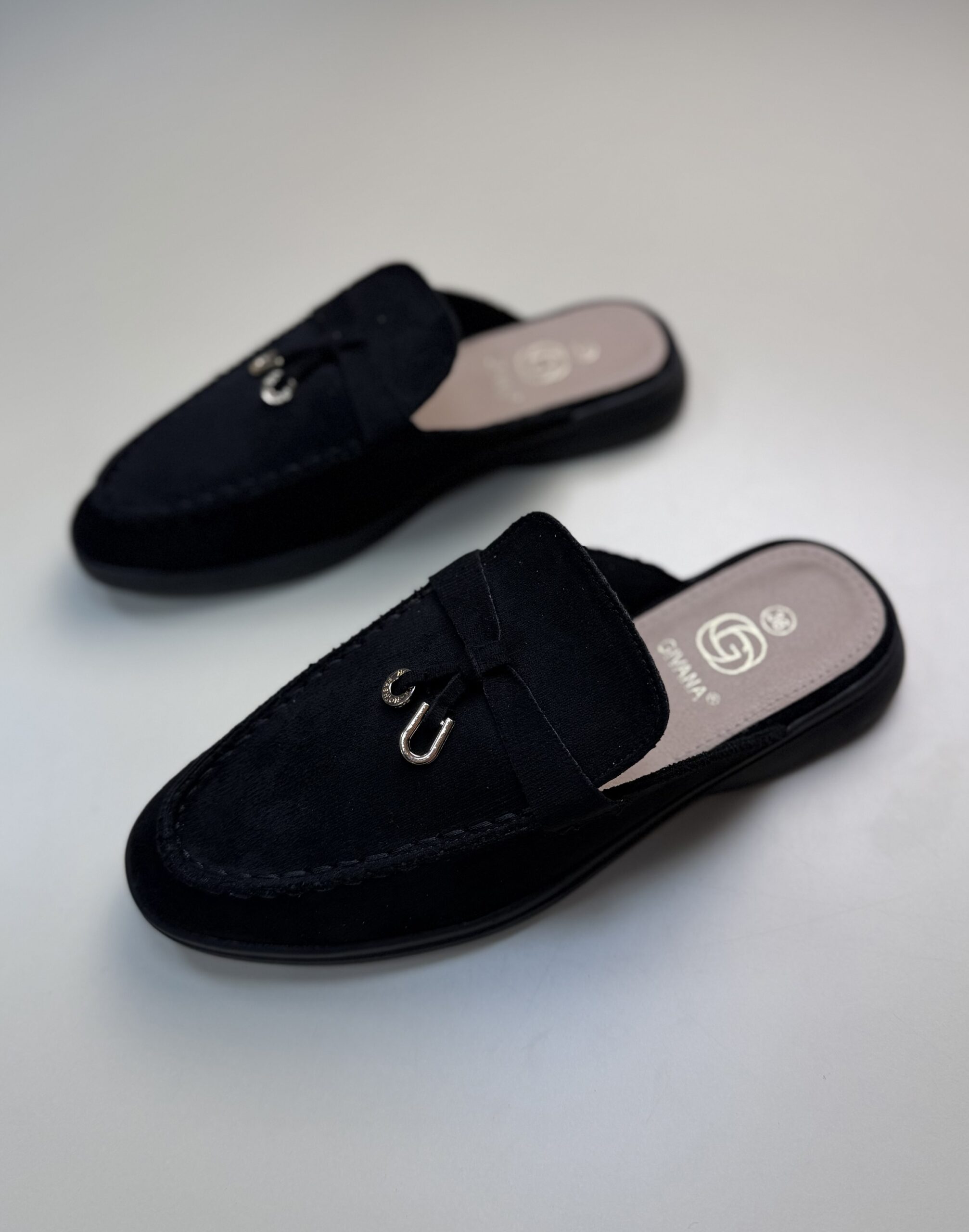 Mocassin ouvert - Black - – Image 3