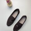 Mocassin en daim " Brown "