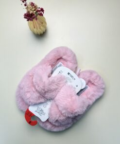 Pantoufle en fourrure - Primark - Pink