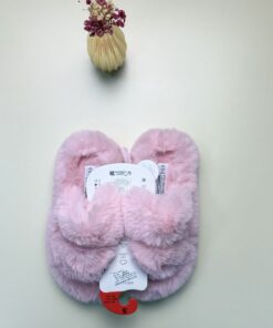 Alternative view of Pantoufle en fourrure - Primark - Pink