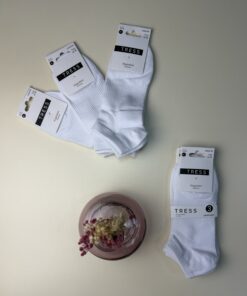 Pack de 3 chaussettes - tress - blanc -