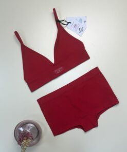 Ensemble 2 pièces - PRIMARK - " Rouge love to lounge "