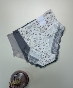 Pack de 3 culottes -TRESS- en coton