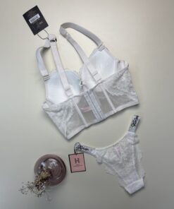 Alternative view of Ensemble 2 pcs H " Blanc "