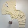 Pyjama pantalon boutonné demi manche Coton " Jaune "