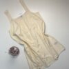 Chemise de nuit 100% Coton " Jaune "