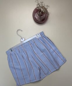 Alternative view of Short Primark " Bleu " en Coton