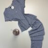 Pyjama pantalon demi manche "Gris" - TRESS -