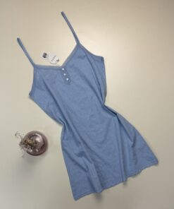 Nuisette 100% Coton "Bleu"