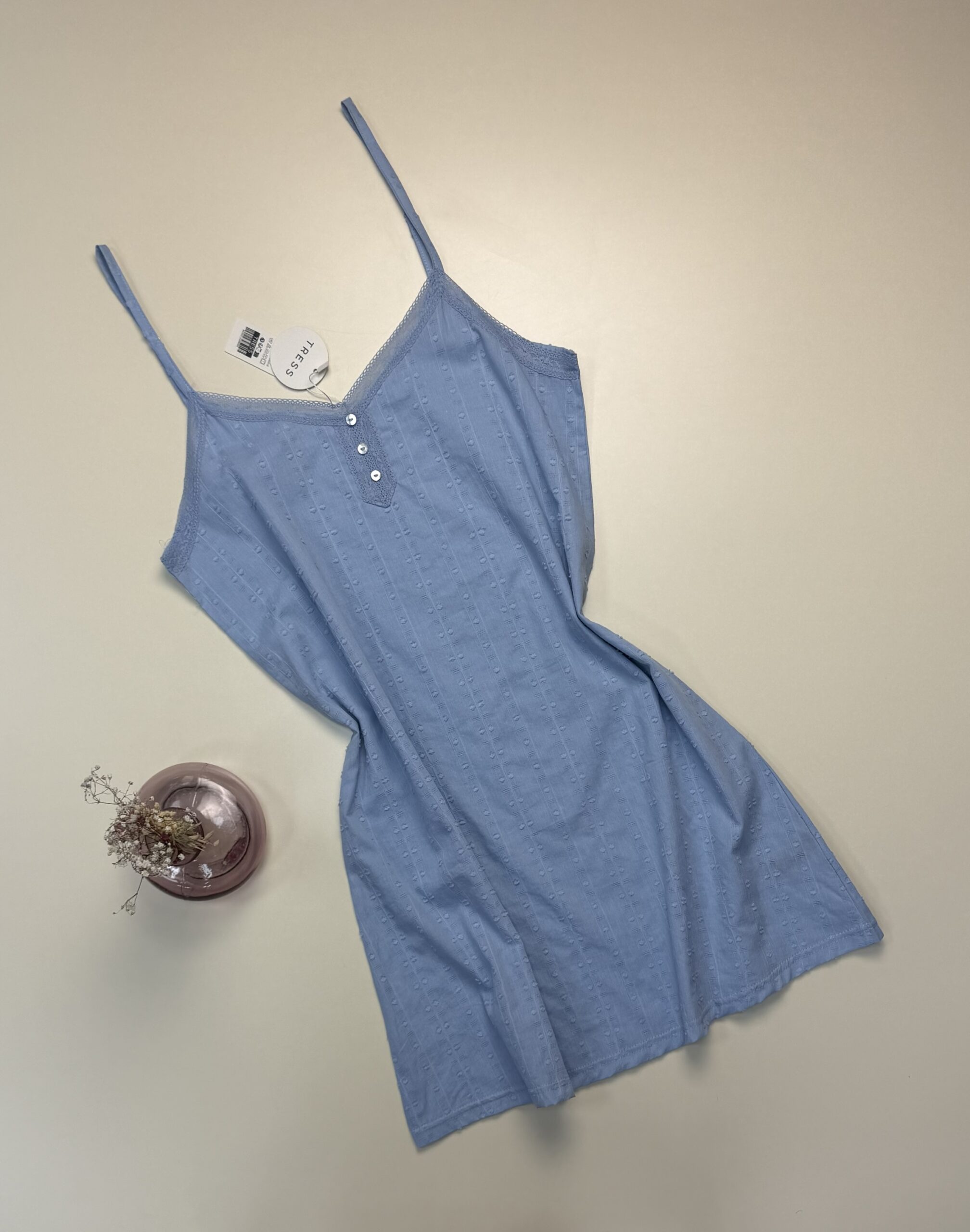 Nuisette 100% Coton "Bleu"