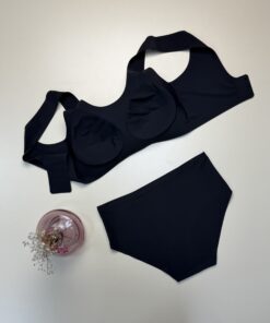 Alternative view of Ensemble 2pcs - TRESS - Invisible " Noir "