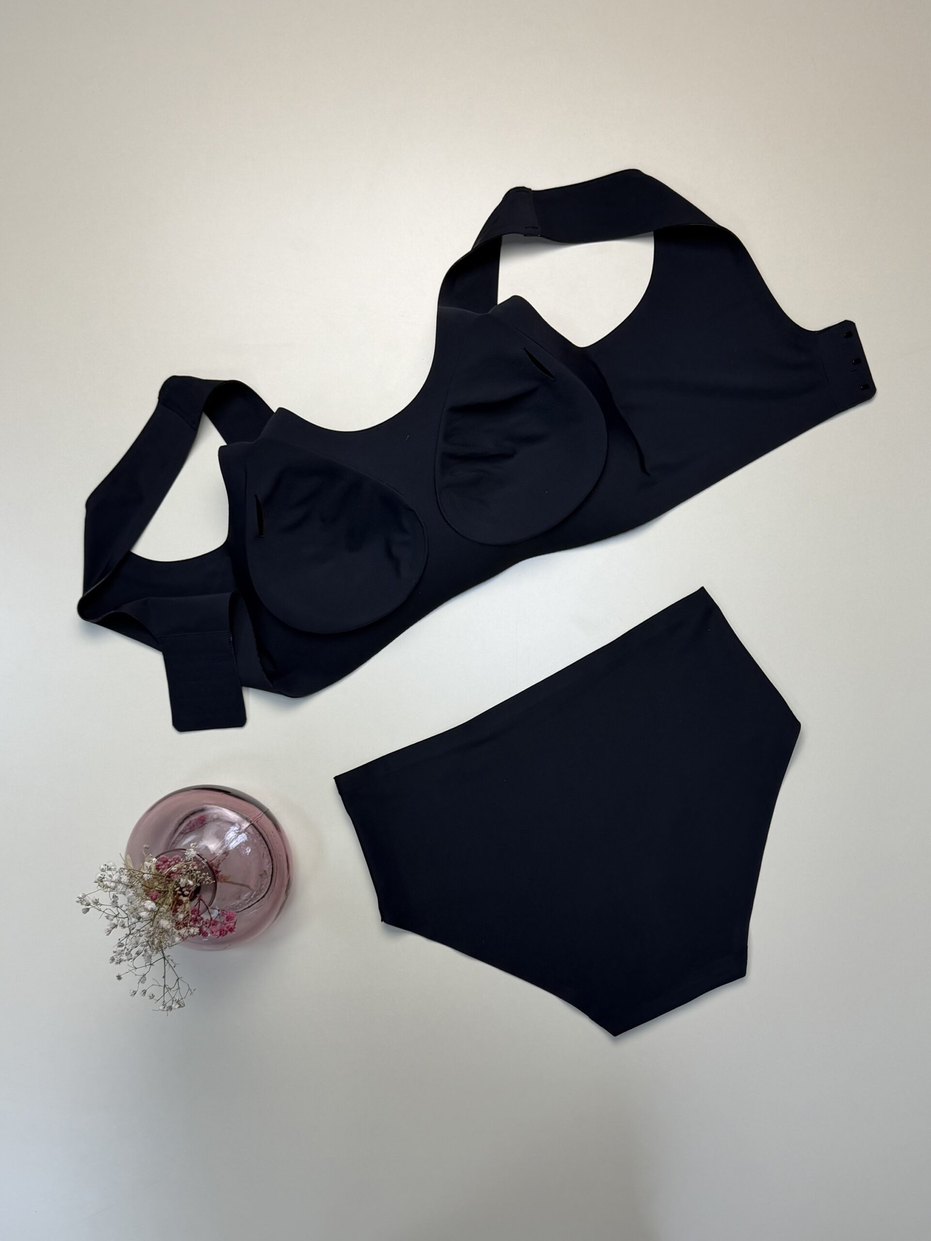 Ensemble 2pcs - TRESS - Invisible " Noir " – Image 2