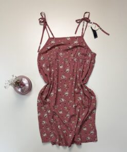 Alternative view of Nuisette " Rose à motif "