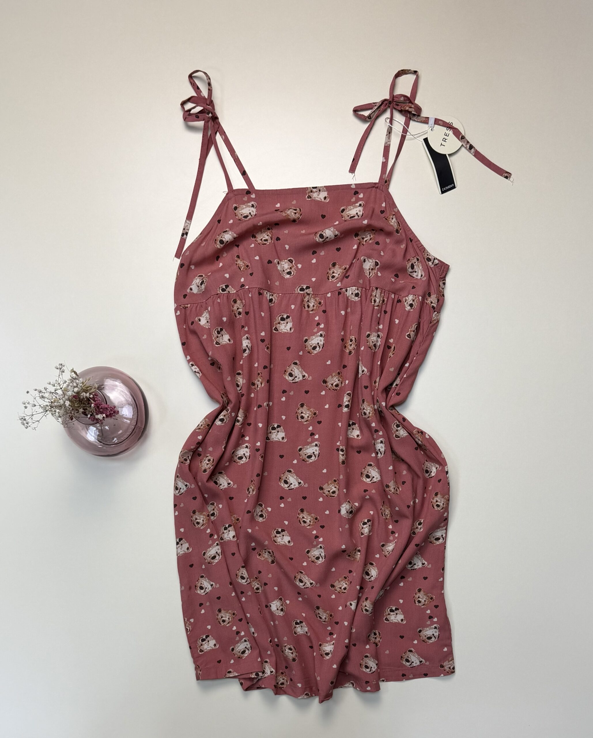 Nuisette " Rose à motif " – Image 2