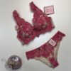 Ensemble 2 pcs - H - Push Up rose foncé