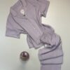Pyjama boutonné pantalon en satin -TRESS- " Rose "