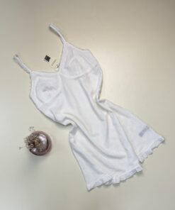 Nuisette -TRESS- Jacquard " Blanc "