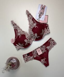 Ensemble 2pcs -H- " Bordeaux "