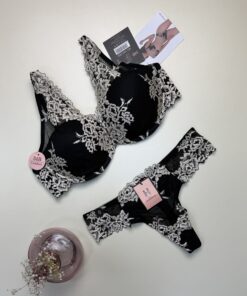Ensemble 2pcs -H- " Noir "