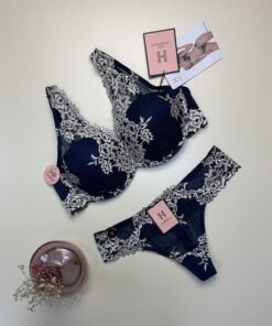 Ensemble 2pcs -H- " Bleu nuit "