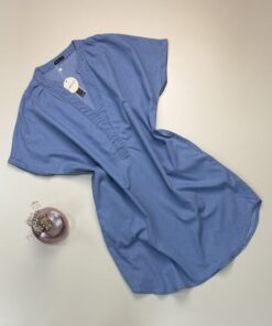 Robe -TRESS- Denim " Bleu ciel "