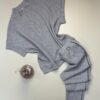 Ensemble jogging demi manche " Gris " - TRESS