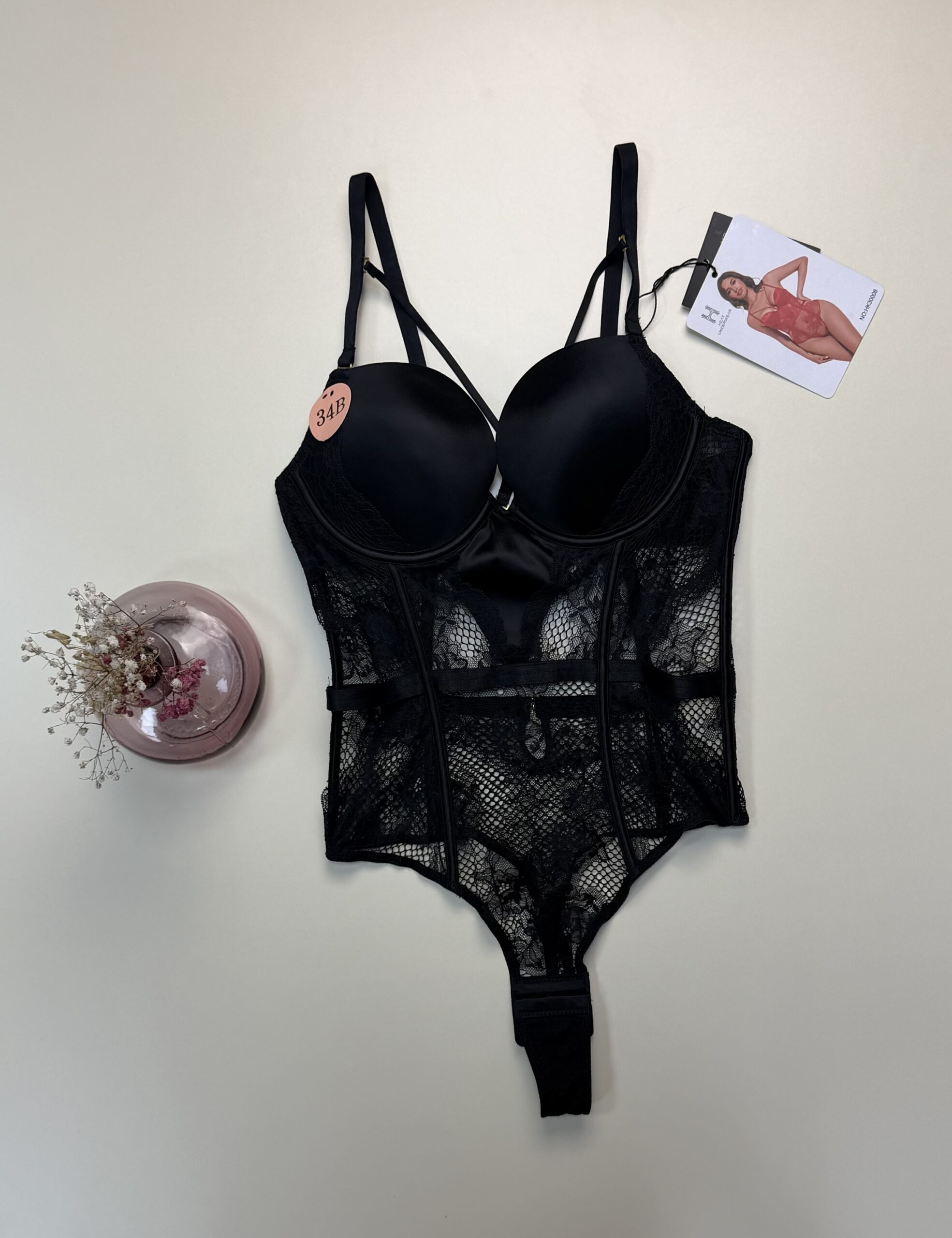 Body -H- " Noir " Push Up – Image 3