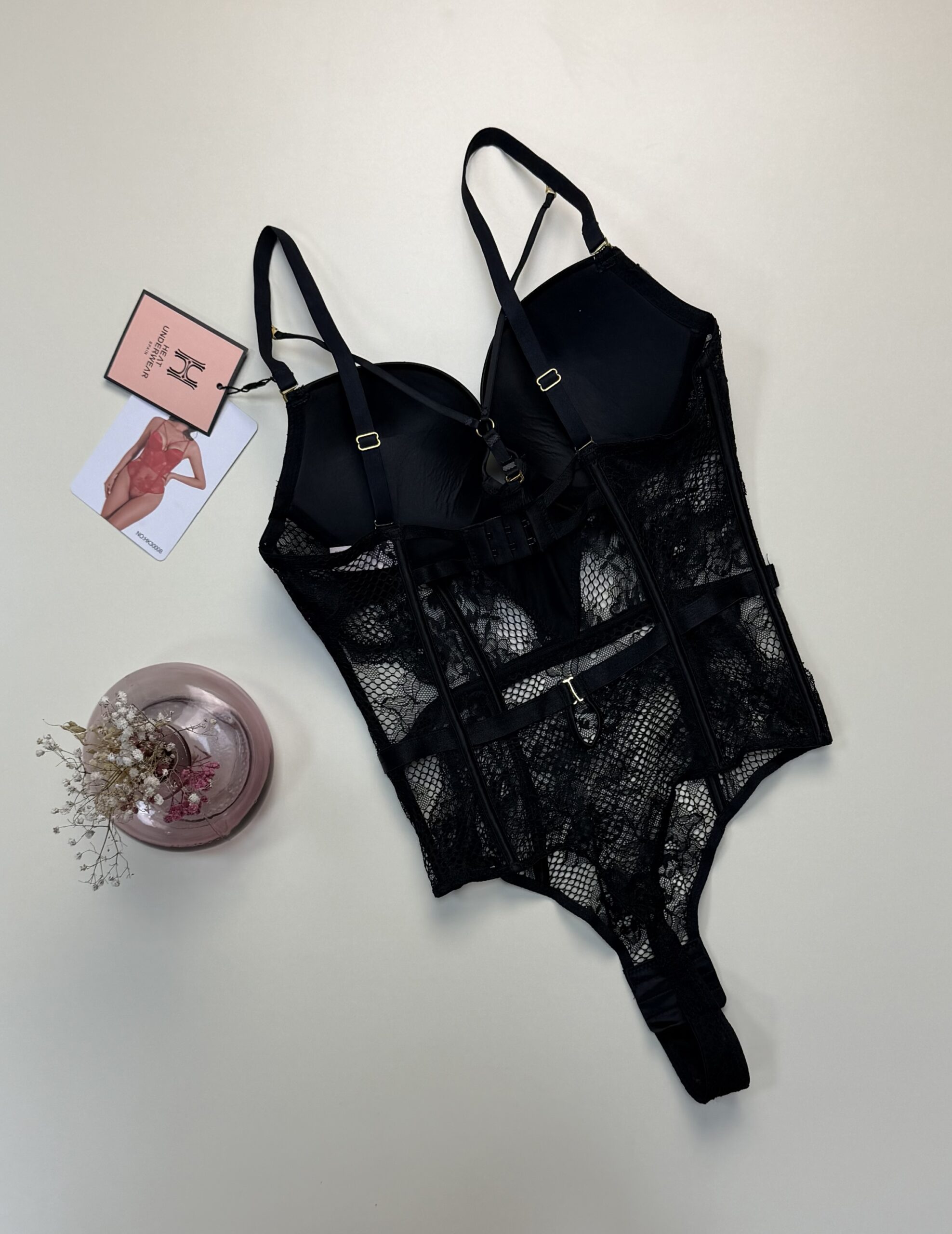 Body -H- " Noir " Push Up – Image 2