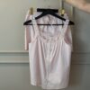 Short bustier boutonné -Tress- 100% " Bois de rose "