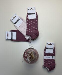 Pack de 3 chaussettes – TRESS- en coton