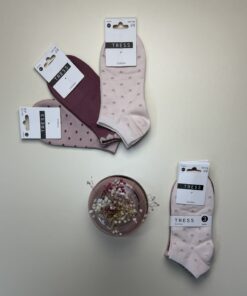 Pack de 3 chaussettes – TRESS- en coton