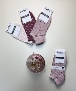 Pack de 3 chaussettes – TRESS- en coton