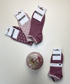 Pack de 3 chaussettes – TRESS- en coton