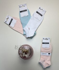 Pack de 3 chaussettes – TRESS- en coton