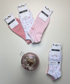 Pack de 3 chaussettes – TRESS- en coton