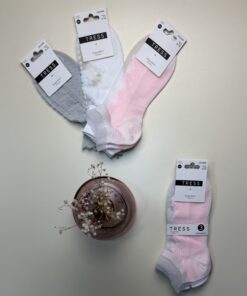 Pack de 3 chaussettes – TRESS- en coton
