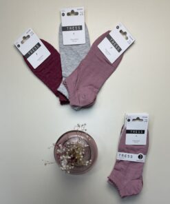 Pack de 3 chaussettes – TRESS- en coton