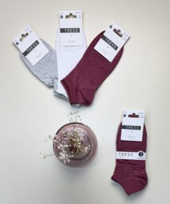 Pack de 3 chaussettes – TRESS- en coton
