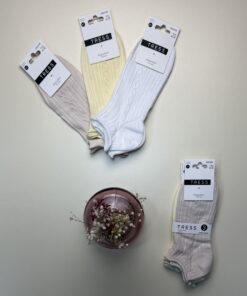 Pack de 3 chaussettes – TRESS- en coton