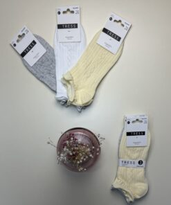 Pack de 3 chaussettes – TRESS- en coton