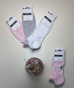 Pack de 3 chaussettes – TRESS- en coton