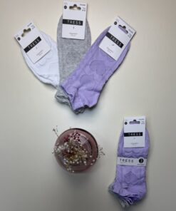 Pack de 3 chaussettes – TRESS- en coton