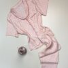 Pyjama boutonné en satin " Saumon " - TRESS -