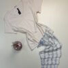Pyjama haut demi manche en coton " Beige " -TRESS-