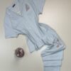 Pyjama boutonné en coton - Tress -  " Vert "